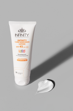 انفنتي صن بلوك للاطفال, Infinity Care Sunscreen Kids