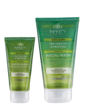 Facial Care Insta Clear Facial Wash Promopack by Infinity Clinic Pharma – instant clarity face wash bundle