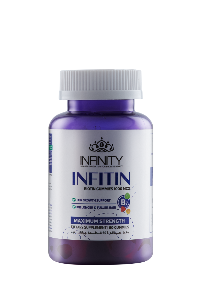 Infitin 60 Biotin gummies for hair Infinity Clinic Pharma