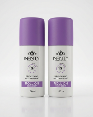 Whitening Roll On Berry Promo Pack by Infinity Clinic Pharma – buy one get one free berry scented whitening deodorant