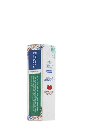 انفنتي ليب بالم بالفراولة , infinity lip balm Strawberry Extract