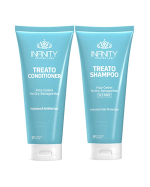 انفنتي تريتو شامبو وبلسم , infinity treato shampoo and conditioner