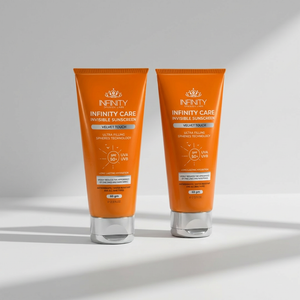 صن بلوك انفنتي غير مرئى infinity care invisible velvet touch SPF50+ (1+1)
