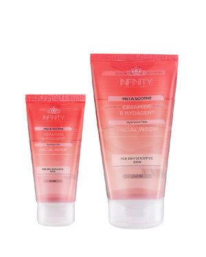 Facial Care Insta Soothe Facial Wash Promopack 1+1 by Infinity Clinic Pharma – buy one get one free calming face wash