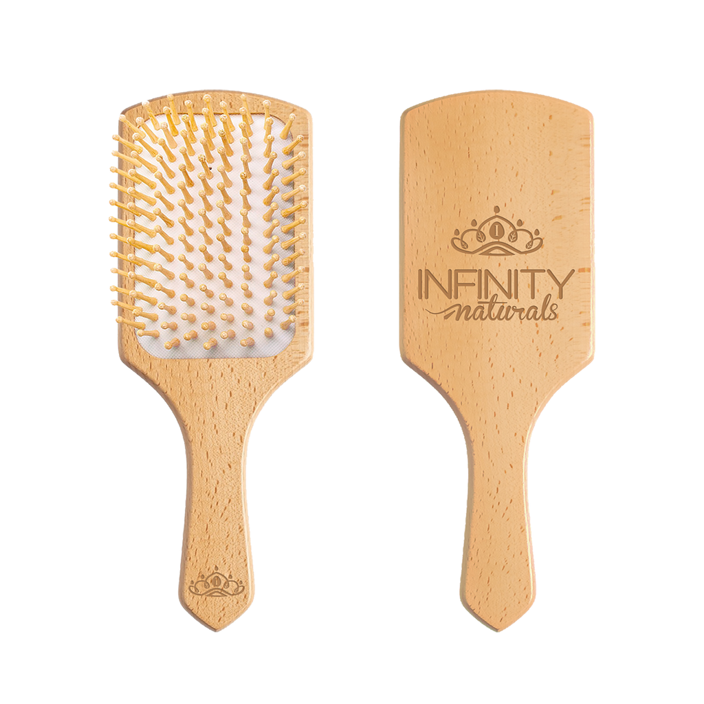 Wooden Hair Brush Infinity Clinic Pharma