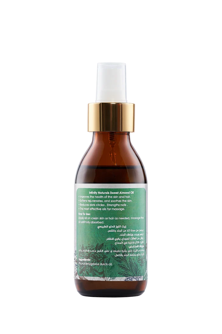 زيت اللوز الحلو من انفنتي , infinity Sweet Almond Oil
