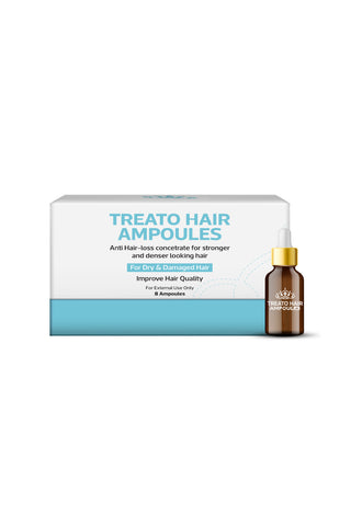 Treato Hair Treatment Ampoules- 8 Ampoules 10ml