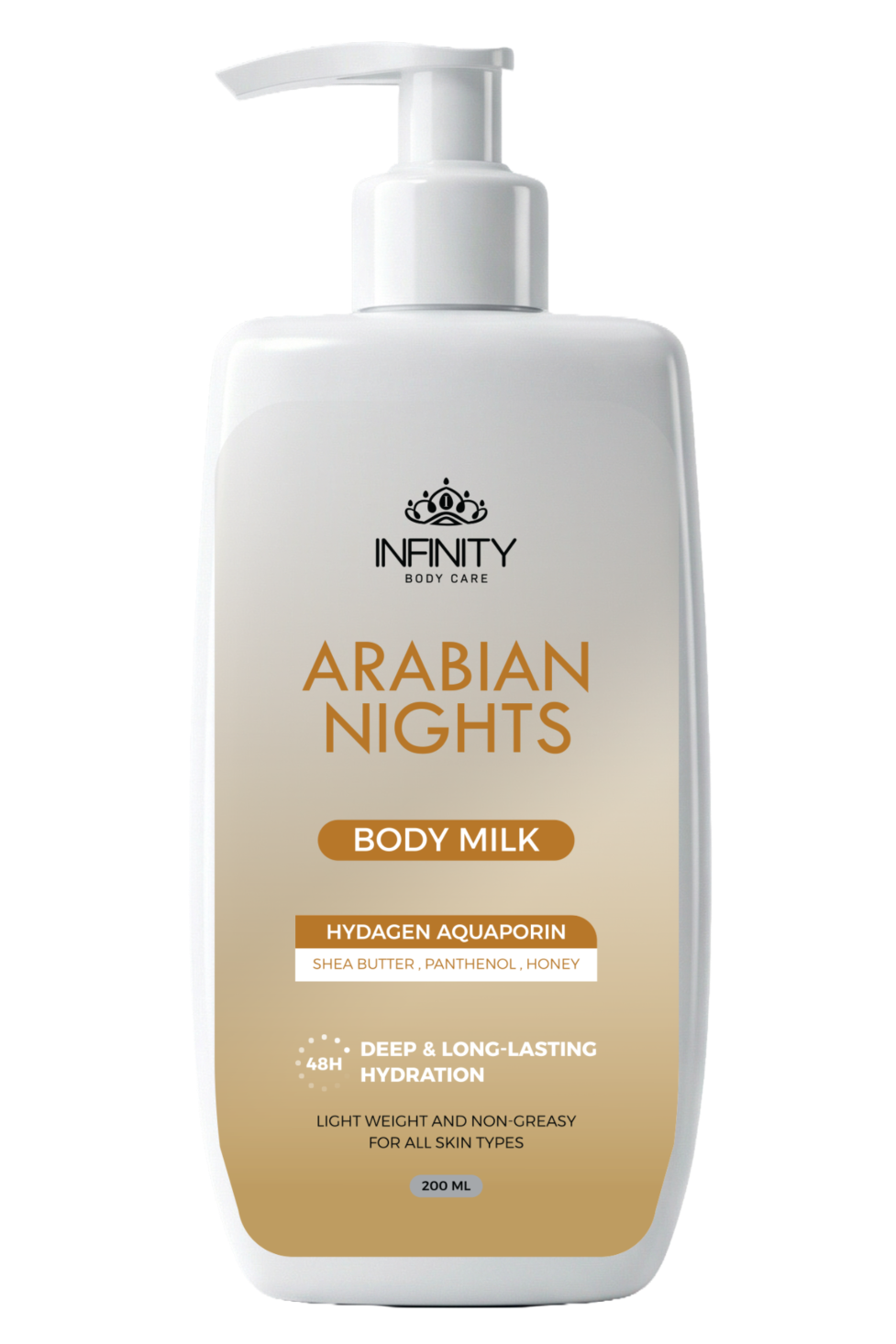 Body Milk Hydagen Arabian Nights