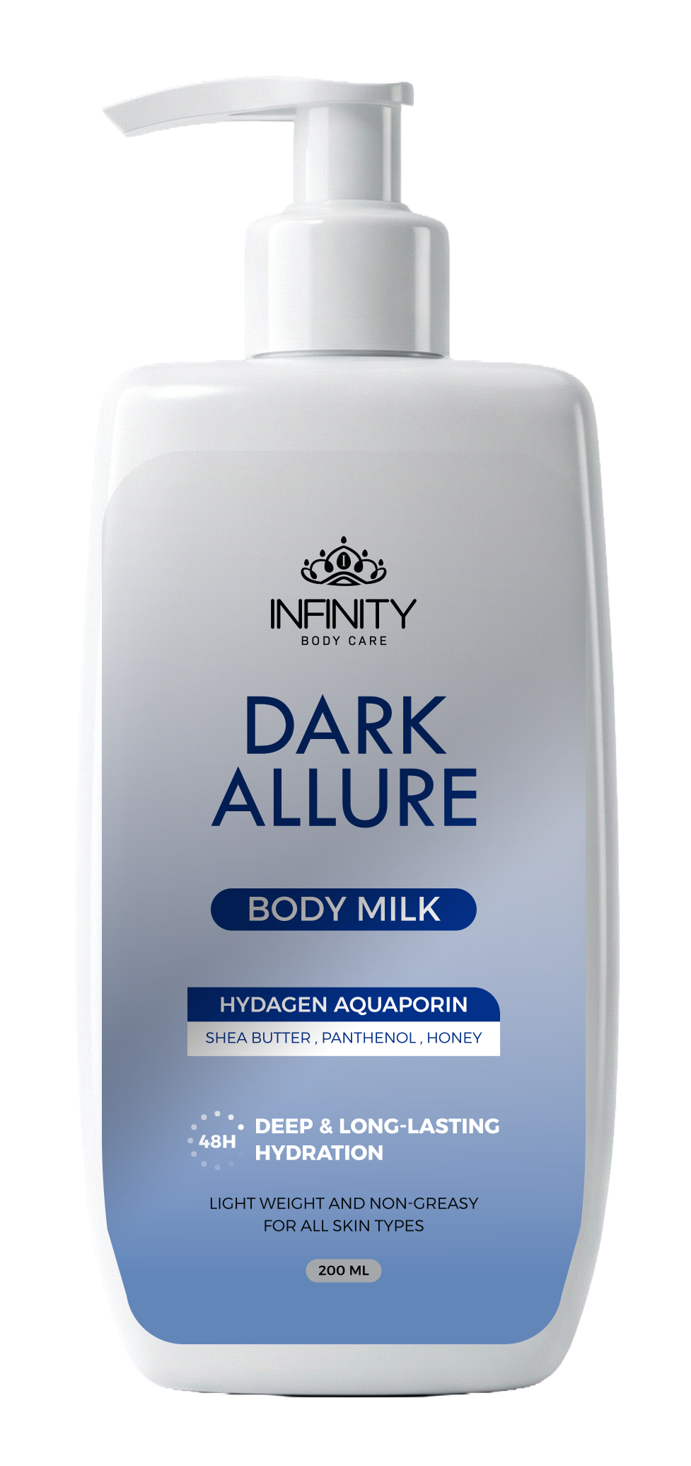 Body Milk Hydagen Dark Allure