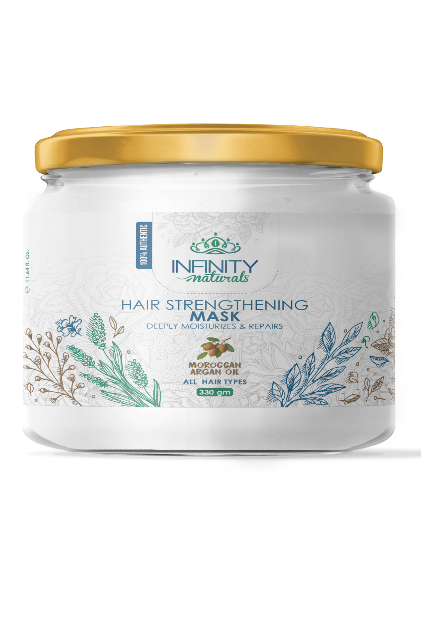 Infinity Naturals Moroccan Argan Oil Hair Strengthening Mask