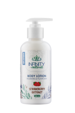 Infinity Naturals Body Lotion Strawberry  Extract