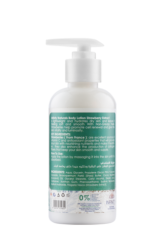 Infinity Naturals Body Lotion Strawberry  Extract
