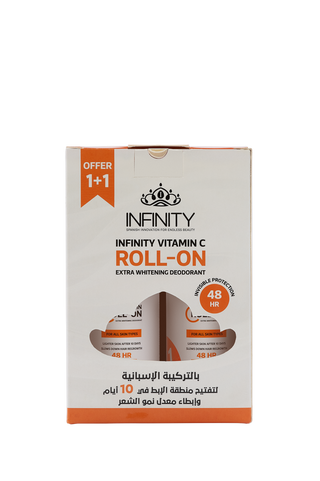 Infinity Vitamin C Roll-On Extra Whitening Deodorant - Promopack
