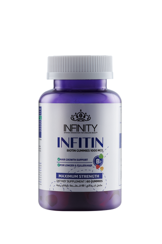 Infitin - 60 Biotin gummies for hair