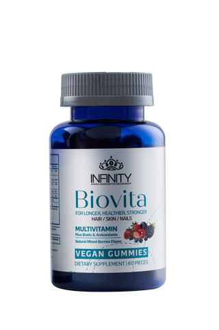 Biovita Multi-vitamin - 60 gummies for nails, skin, & hair