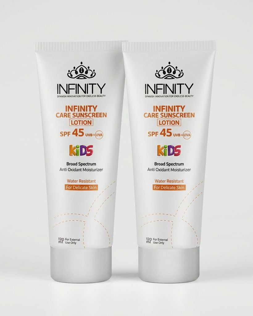 Infinity Care Sunscreen Kids SPF45 - Promopack | Best Sunscreen for ...