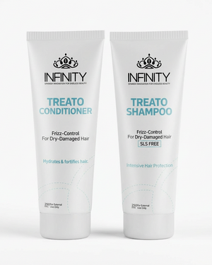 Treato Shampoo + Treato Conditioner Promopack by Infinity Clinic Pharma – buy one get one free hair care bundle