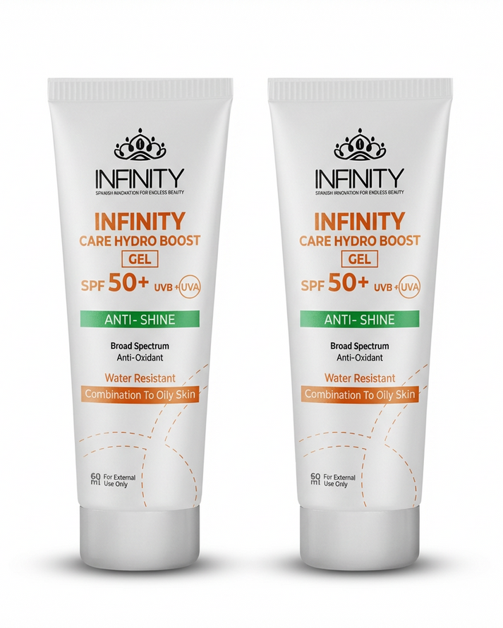 صن بلوك انفنتي هيدروبوست جيل للبشرة الدهنية SPF50+ | ٥٠ مل – Infinity ...