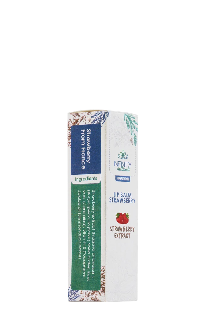  انفنتي ليب بالم بالفراولة , infinity lip balm Strawberry Extract
