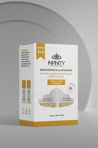 2 Items of Brightening & Illuminating Roll On - Oud scent Promo Pack
