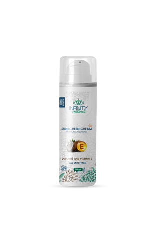 Infinity Naturals Sunscreen cream SPF 50+ all skin Types