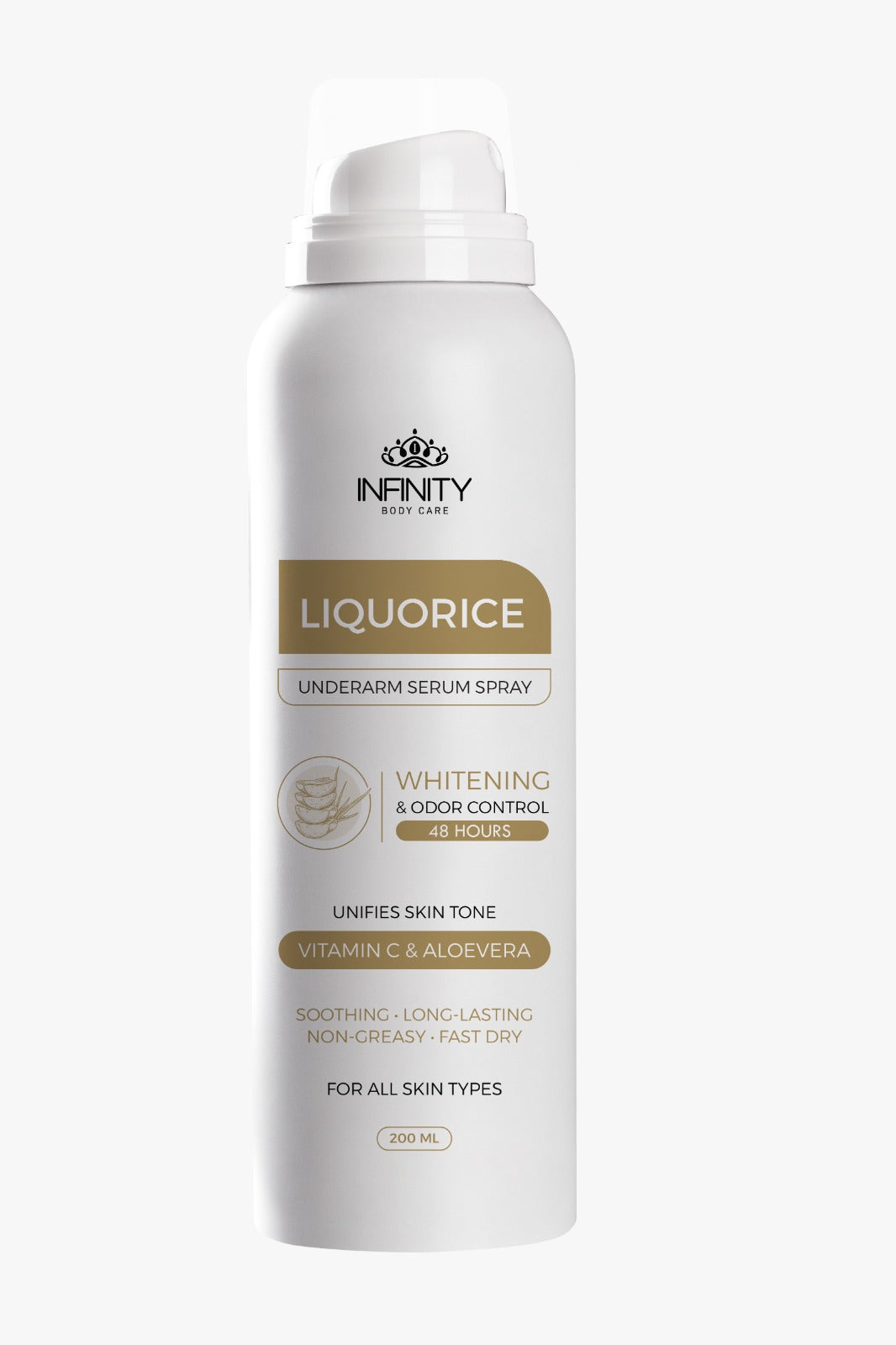 Underarm Serum Spray Liquorice - Aloe Vera