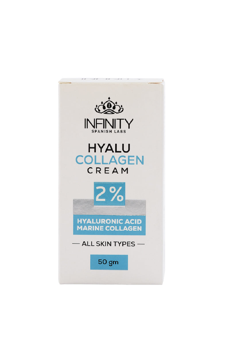 Hyalu Collagen Cream side view – infinity hyalu collagen cream