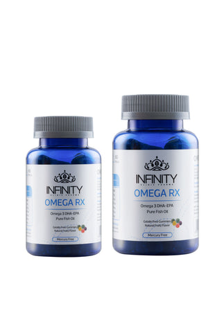 Omega Rx - Omega 3, Vitamin D & Vitamin C - 60+30 Gummies - Promopack