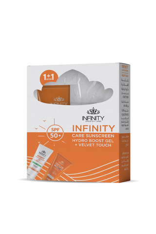 Infinity Care Invisible Velvet Touch SPF 50+ + Infinity Care Hydro Boost gel SPF 50+ ANTI-SHINE