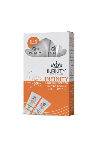 Infinity Care Hydro Boost Gel SPF 50+ ANTI-SHINE + Infinity Care Lotion SPF 50+