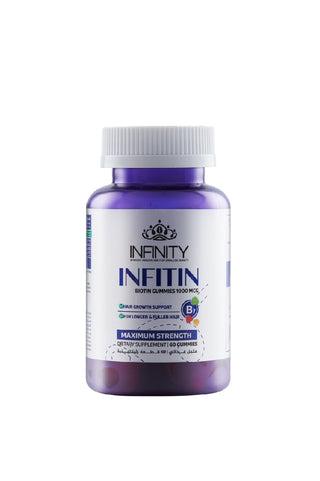 Infitin - 60 Biotin gummies for hair