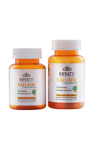 Valudal - 60+30 Gummies for vitamin D deficiency - Promopack