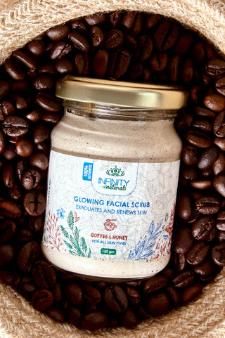 Glowing Facial Scrub Coffee and Honey